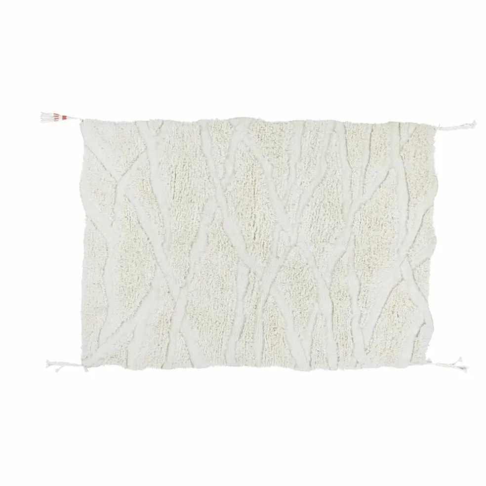 Tapis en laine Enkang | Ivoire