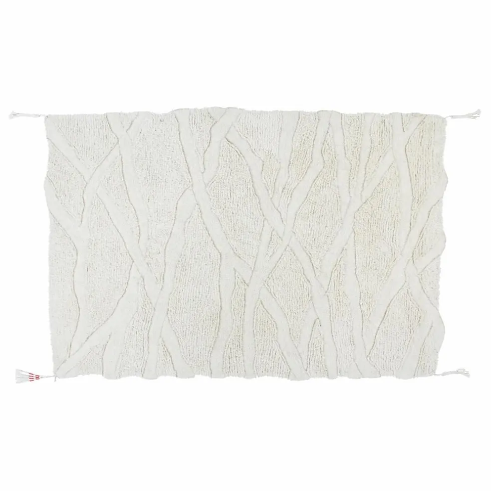Tapis en laine Enkang | Ivoire
