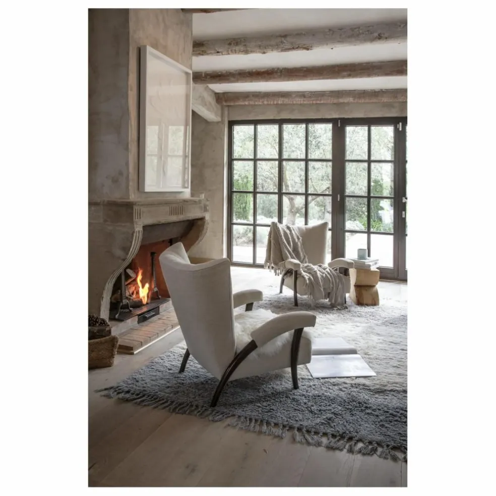 Tapis en laine Into the Blue | Bleu
