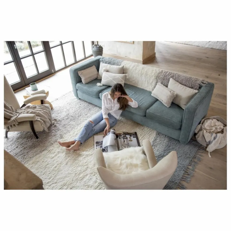 Tapis en laine Into the Blue | Bleu