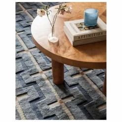 Tapis en laine Johanna | Bleu ciel