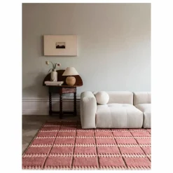Tapis en Laine Lilly | Rose
