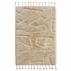Tapis en laine Limitless | Crème