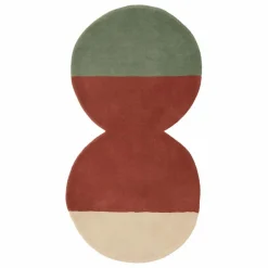 Tapis en laine Pearls Runner 2 | Rouge
