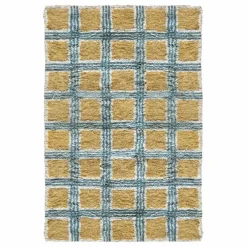 Tapis en laine Pergola, Evelina Kroon | Jaune moutarde