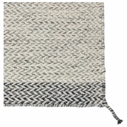 Tapis en laine Ply | Ivoire