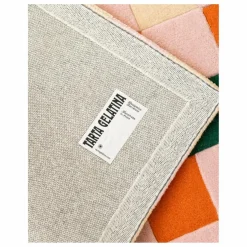 Tapis en laine Rayuela | Orange