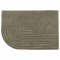 Tapis en laine Relevo, Studiopepe | Taupe