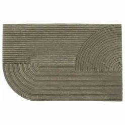 Tapis en laine Relevo, Studiopepe | Taupe