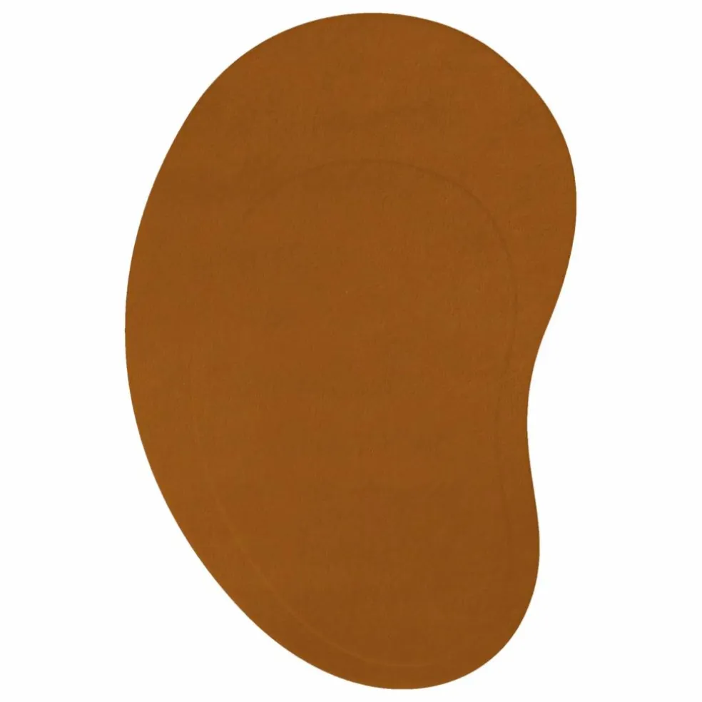 Tapis en Laine Residue | Ocre