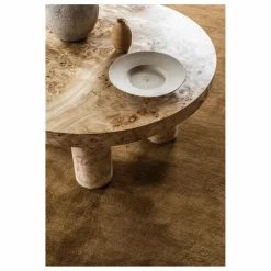 Tapis en Laine Residue | Ocre