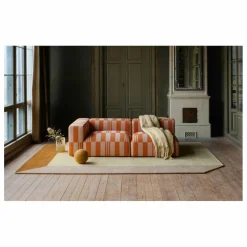 Tapis en laine Teklan Box, Tekla Evelina Severin | Jaune