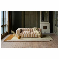 Tapis en laine Teklan Box, Tekla Evelina Severin | Jaune