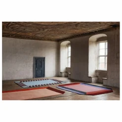 Tapis en laine Teklan Frame, Tekla Evelina Severin | Bleu