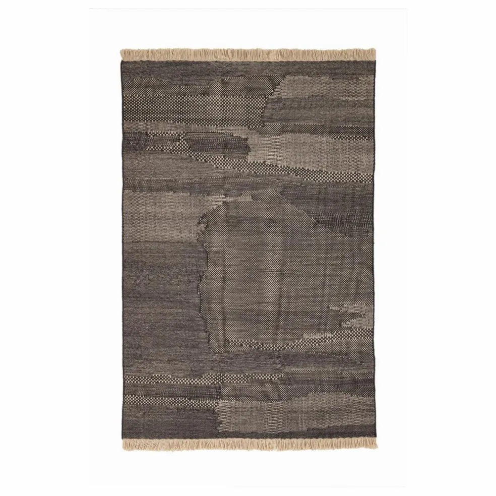 Tapis en laine Wasabi | Beige