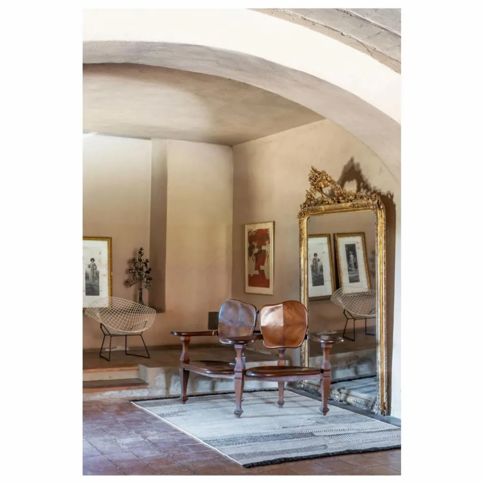 Tapis en laine Wasabi | Beige