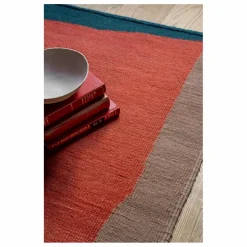 Tapis Kilim Tones | Rouge