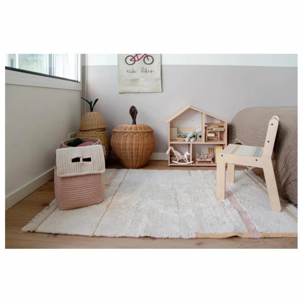 Tapis Lanes | Beige Nude