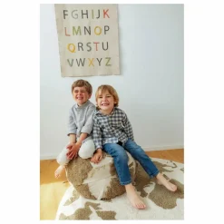 Tapis Monde | Vert kaki