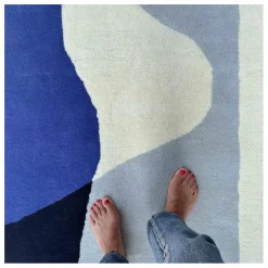 Tapis Narcisse | Bleu