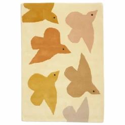 Tapis Oiseaux | Ocre