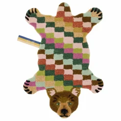 Tapis ours Archie en laine