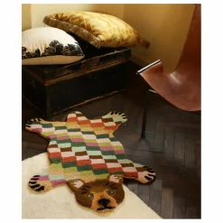 Tapis ours Archie en laine