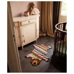 Tapis ours Archie en laine