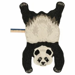 Tapis Panda en laine | Ecru