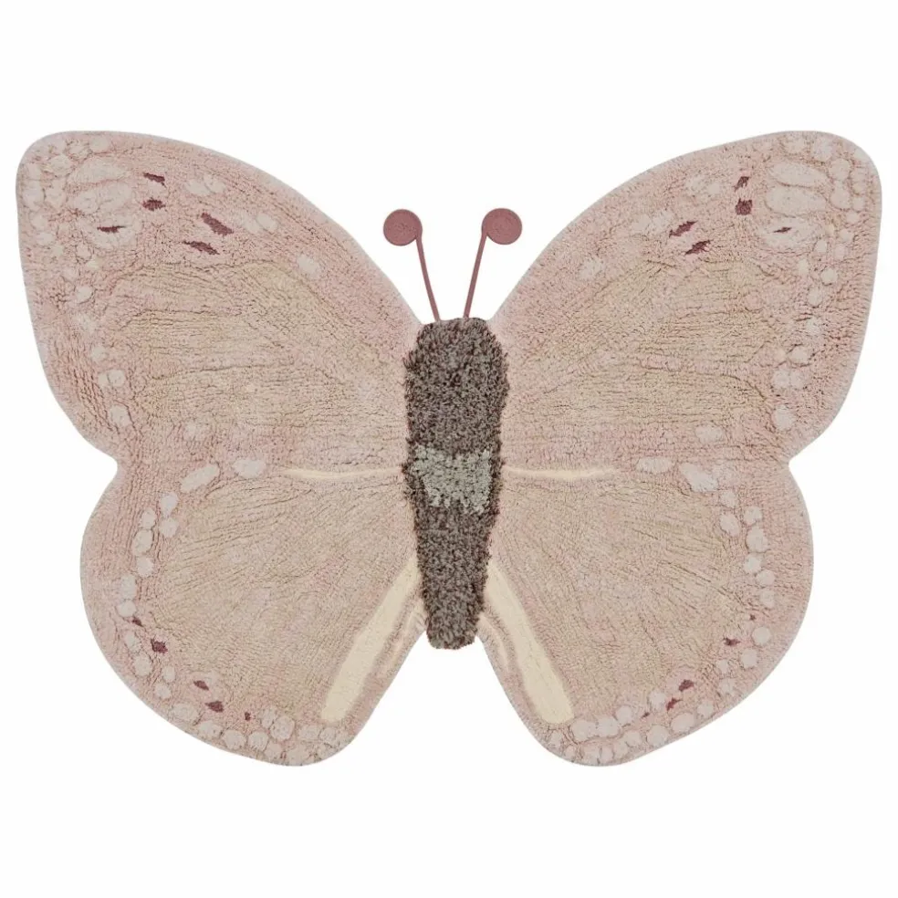 Tapis Papillon | Rose