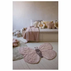 Tapis Papillon | Rose