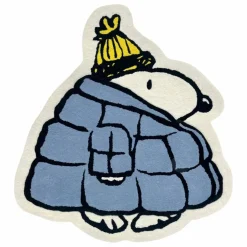 Tapis Peanuts Doudoune | Bleu