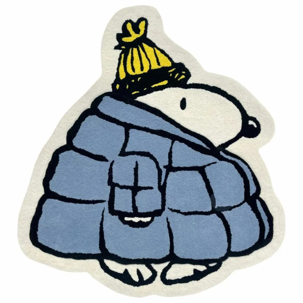 Tapis Peanuts Doudoune | Bleu