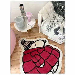 Tapis Peanuts Doudoune | Rouge