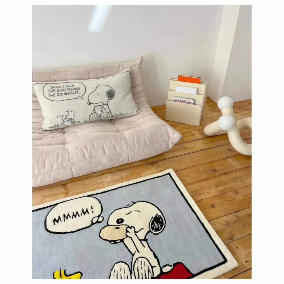 Tapis Peanuts MMM | Bleu ciel