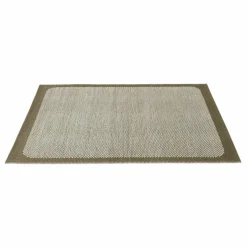 Tapis Pebble | Vert kaki