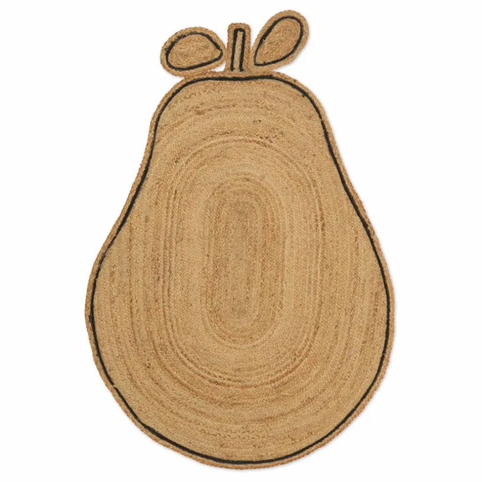Tapis Poire en jute