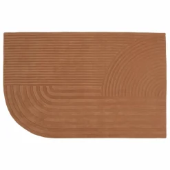 Tapis Relevo - Studio Pepe | Orange Rouille