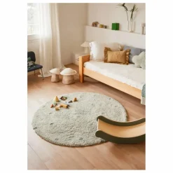 Tapis rond Dot | Sauge