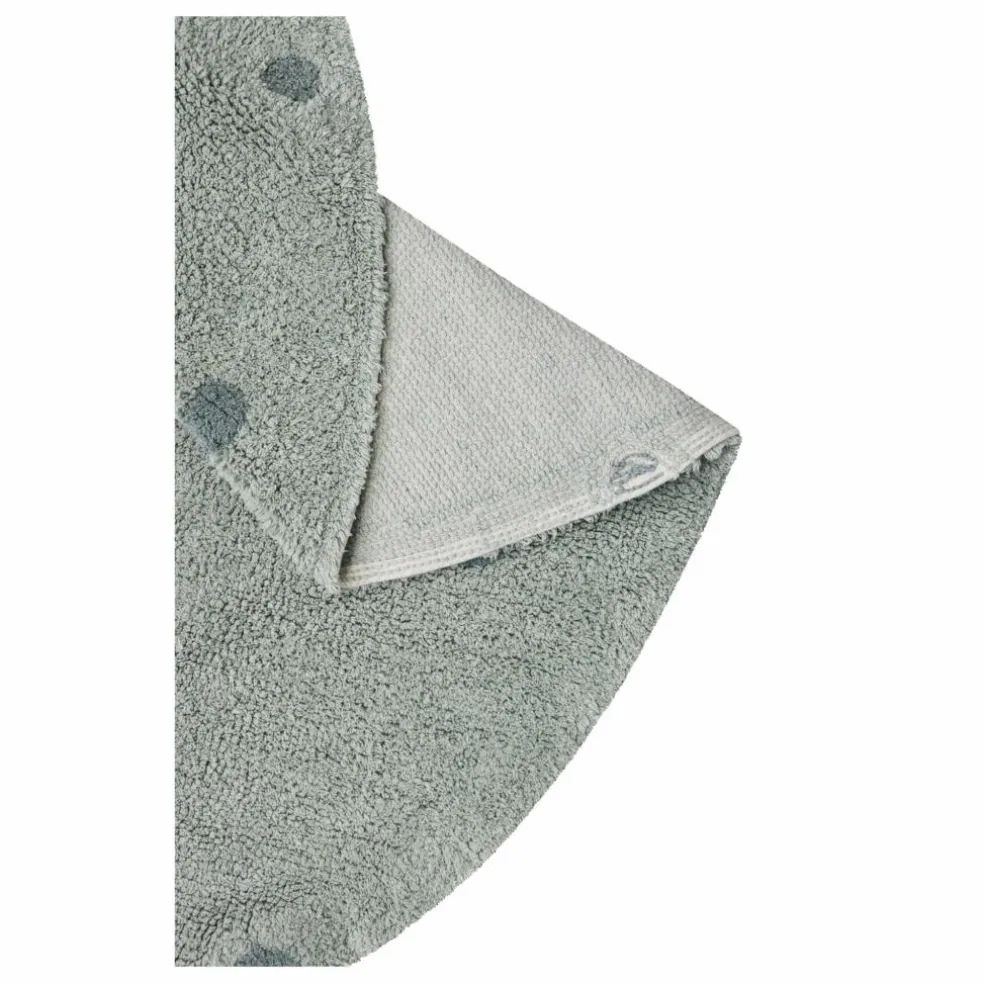 Tapis rond Dot | Sauge