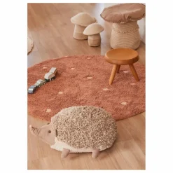 Tapis rond Dot | Terracotta