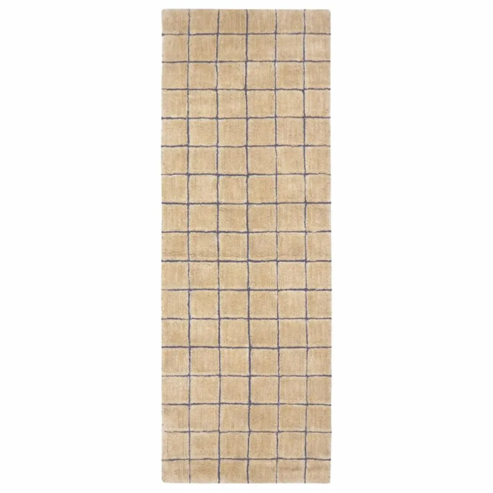 Tapis runner Mosaic | Ambre