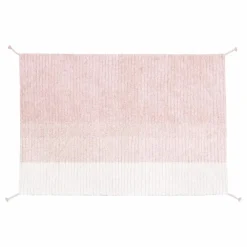 Tapis réversible Gelato | Rose pâle
