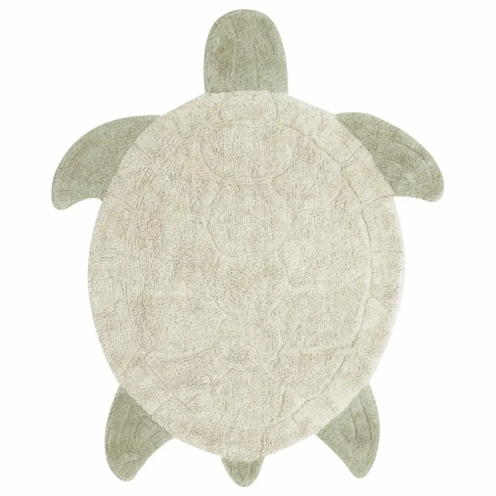 Tapis Sea Turtle | Olive