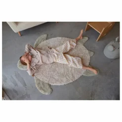 Tapis Sea Turtle | Olive