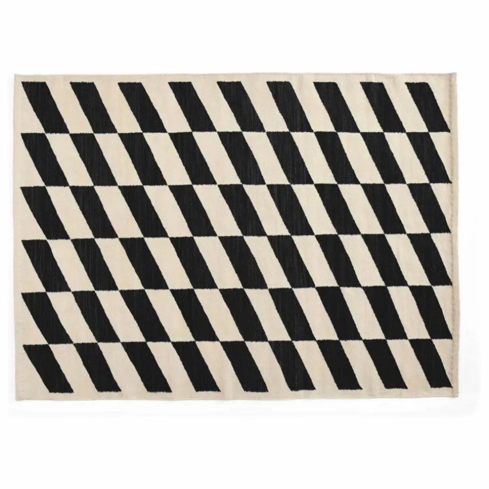 Tapis Shift Kelim | Noir