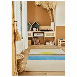 Tapis Sunset | Bleu