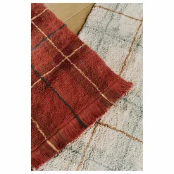 Tapis Tartan | Bleu Glacier