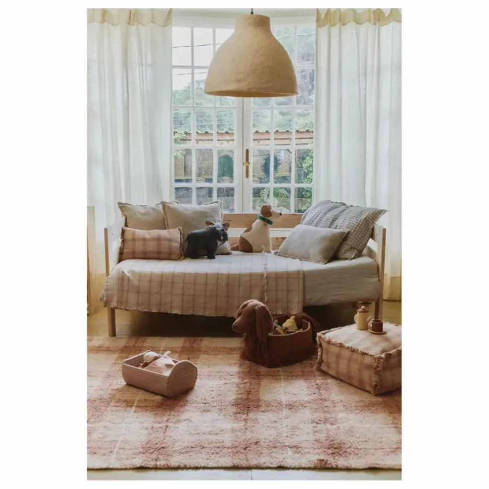Tapis Tartan | Vieux Rose