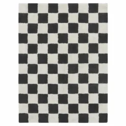 Tapis Tiles | Gris foncé